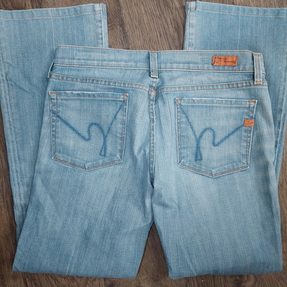 Citizens of Humanity Kelly #001 Stretch Low Waist Bootcut Jeans - Picture 6 of 14